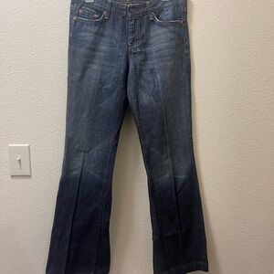 7 For All Mankind Indigo Denim Jeans
